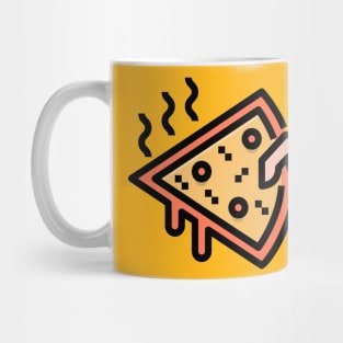 Hand Held Pizza Slice Mug
